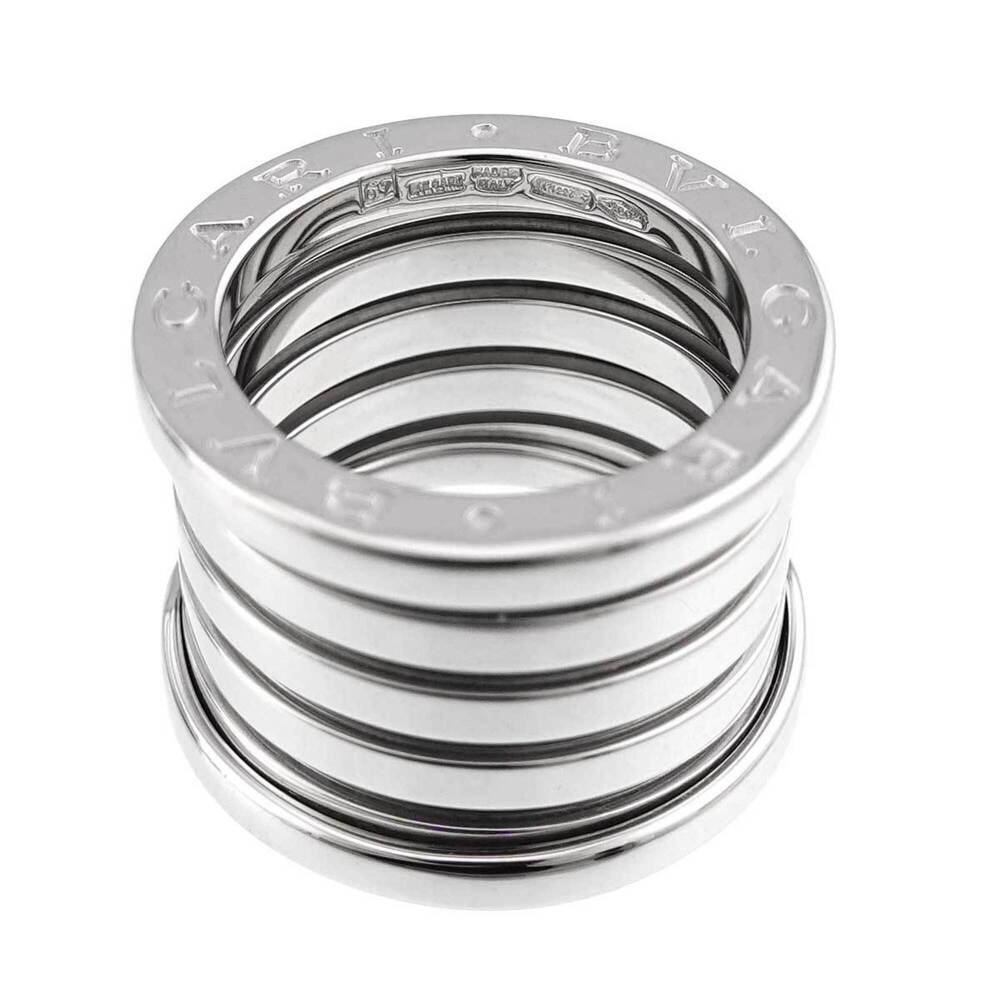 Bulgari BVLGARI B-ZERO1 5-band ring #49 18K WG White Gold 750 - Picture 3 of 6